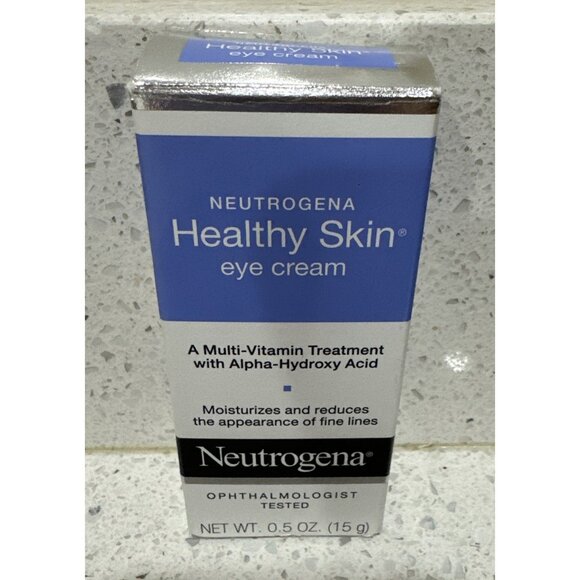 Neutrogena HEALTHY SKIN EYE CREAM Multi Vitamin Treatment 0.5 oz Alpha Hydroxy - Picture 1 of 2